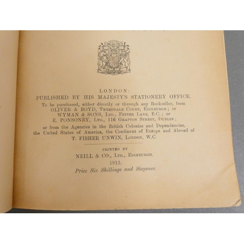 98 - ROYAL COMM. ON ANCIENT & HISTORICAL MONUMENTS.  Galloway, Vol. 1 re. County of Wigtown. Pla... 