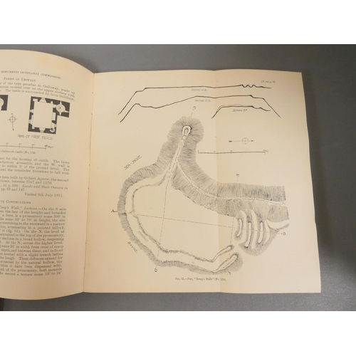 98 - ROYAL COMM. ON ANCIENT & HISTORICAL MONUMENTS.  Galloway, Vol. 1 re. County of Wigtown. Pla... 