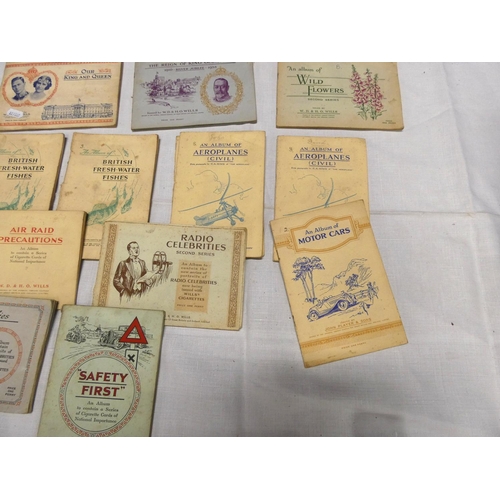 210 - Various Wills and Players cigarette cards.