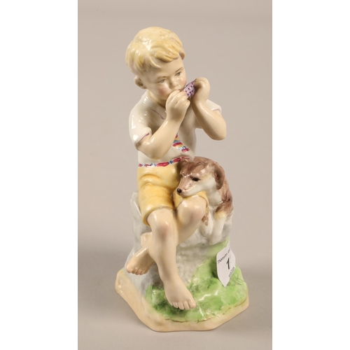 12 - Royal Worcester figure, June