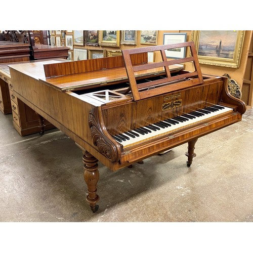 607 - Victorian Collard & Collard grand pianoIvory Ref No MJ9JXBWF