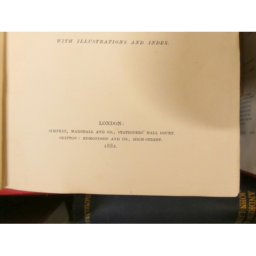 119 - DAWSON W. H.  History of Skipton. Illus. Orig. green cloth gilt. 1882; also a large carton... 