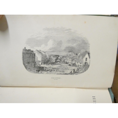 119 - DAWSON W. H.  History of Skipton. Illus. Orig. green cloth gilt. 1882; also a large carton... 