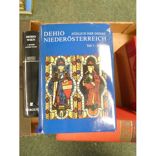 137 - Dehio-Handbuch die Kunstdenkmaler Osterreichs. 7 various vols., six being in d.w's.... 