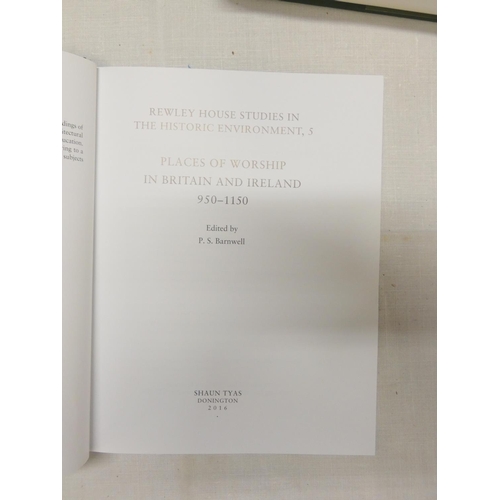 138 - BARNWELL P. S. & COOPER T. (Ed).  Places of Worship in Britain & Ireland. 5 various vols. Ma... 
