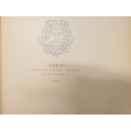 139 - DE LASTEYRIE R.  L'Architecture Religieuse en France a L'Epoque Gothique. 2 vols. Many illus. Small ... 