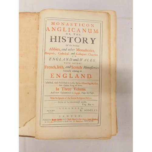 142 - JOSEPHUS FLAVIUS.  The Works. 2 vols., trans. by Thompson & Price. Eng. frontis & ... 