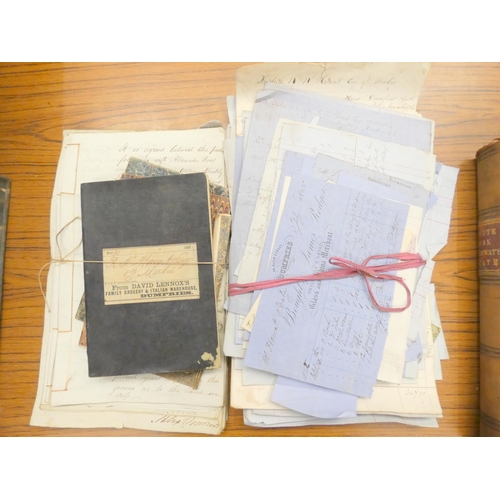 161 - Documents & Ephemera - Scotland - Kircudbright - Troqueer - Robert Kirkpatrick of Mabie House Es... 