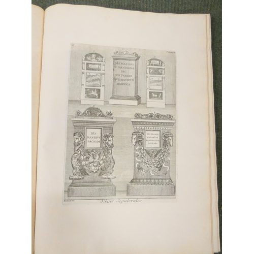 163 - BARBAULT JEAN.  Recueil de Divers Monumens Anciens Repandus en Plusieurs Endroits de L'Italie. Half ... 