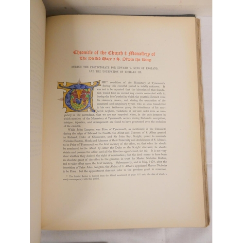 173 - RAINE JAMES.  The History & Antiquities of North Durham. Eng. frontis, map & plate... 