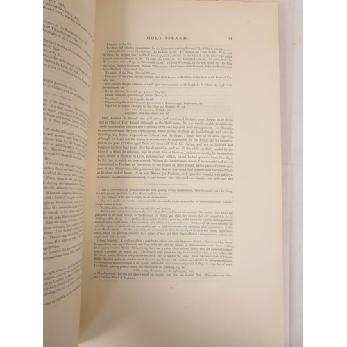 173 - RAINE JAMES.  The History & Antiquities of North Durham. Eng. frontis, map & plate... 