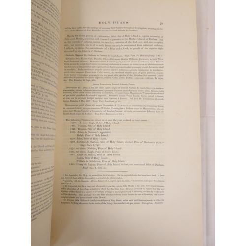 173 - RAINE JAMES.  The History & Antiquities of North Durham. Eng. frontis, map & plate... 