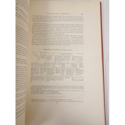 173 - RAINE JAMES.  The History & Antiquities of North Durham. Eng. frontis, map & plate... 