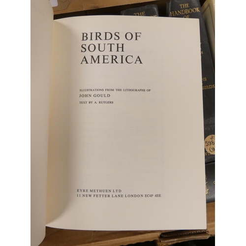 176 - GOULD JOHN.  Birds of Asia, Birds of New Guinea & Birds of South America. 3 vols. Col.... 