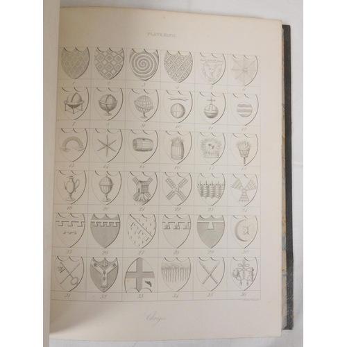 178 - BERRY WILLIAM.  Encyclopedia Heraldica or Complete Dictionary of Heraldry. 3 vols. incl. p... 