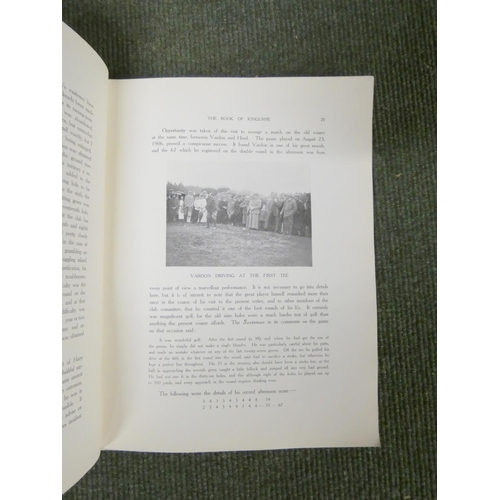 180 - Golf.  The Book of Kingussie, A Souvenir of the Kingussie Golf Club Bazaar, edited by Robert Lester ... 