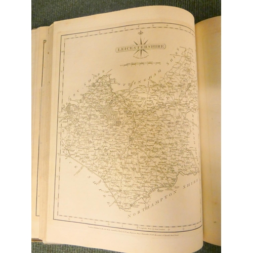 203 - CARY JOHN.  Cary's New & Correct English Atlas Being a New Set of County Maps from Act... 