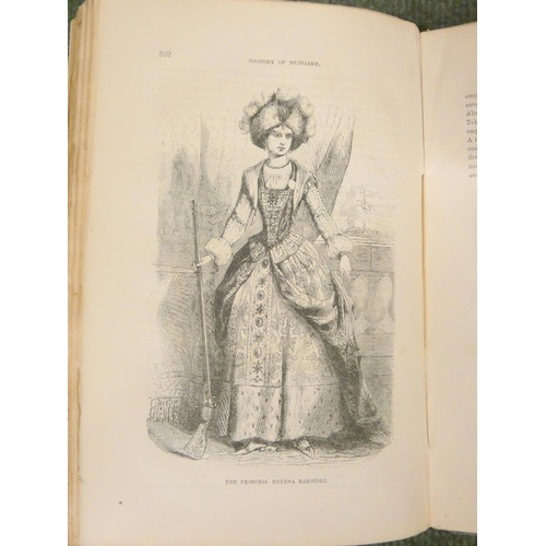 206 - GODKIN EDWIN LAWRENCE.  The History of Hungary & the Magyars. Frontis map & eng. t... 