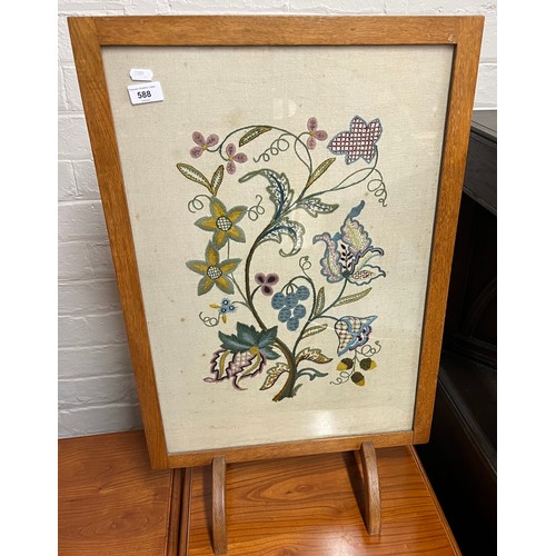 588 - Sewn work Fire Screen