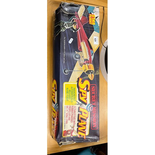 620 - 'Secret Mission - Spy Plane' boxed toy