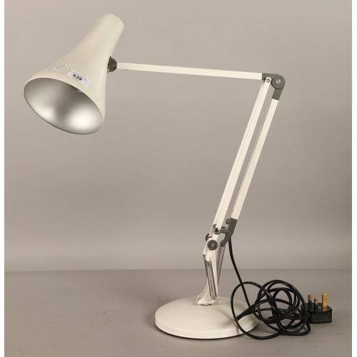 539 - White Anglepoise lamp