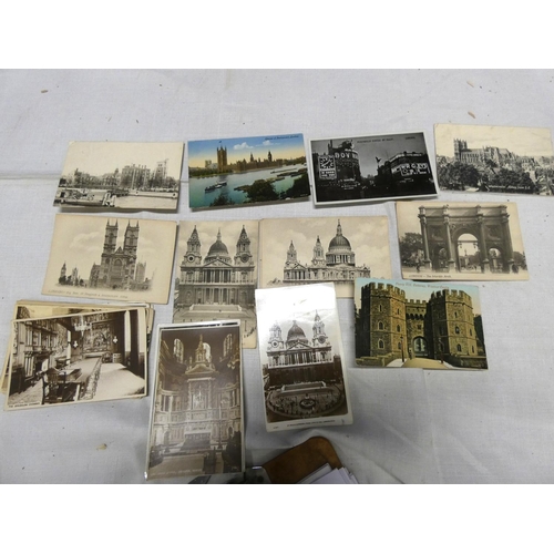 277 - Various vintage London postcards.