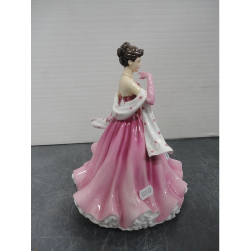 108 - Five modern Royal Doulton figures to include 'Alexandra', 'Laurie', 'Karen', 'Natalie', and 'Kate'.