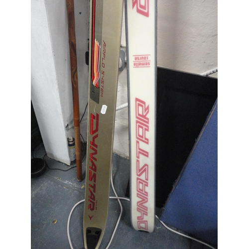 119 - Pair of Kastle skis and a pair of Dynastar Kevlar skis.