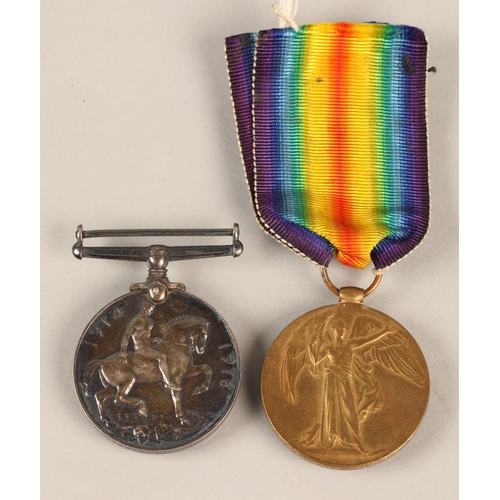 175 - Two WWI medals awarded to 3269 SPR W. Donaldson R.E.