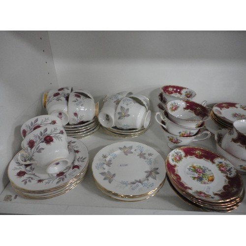 181 - Assorted tea and coffee wares to include Carlton Ware 'Chinese Prunus' pattern coffee set, Copeland ... 