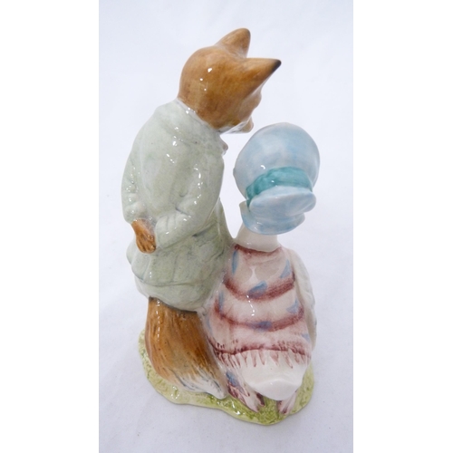 274 - Beswick Beatrix Potter figure 'Jemima Puddleduck' and a Royal Albert Beatrix Potter group, 'Jemima P... 