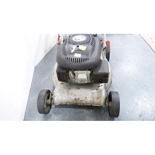 370 - Wolf GT petrol lawnmower.