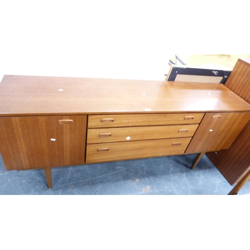 406 - Nathan retro teak sideboard.