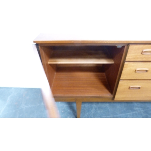 406 - Nathan retro teak sideboard.