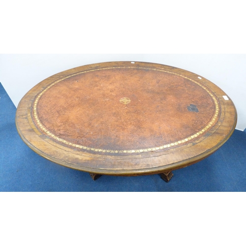 435 - 19th century and later converted coffee table, formerly a breakfast table.