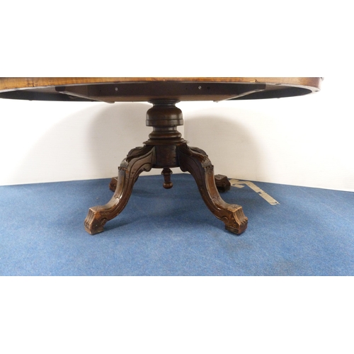 435 - 19th century and later converted coffee table, formerly a breakfast table.