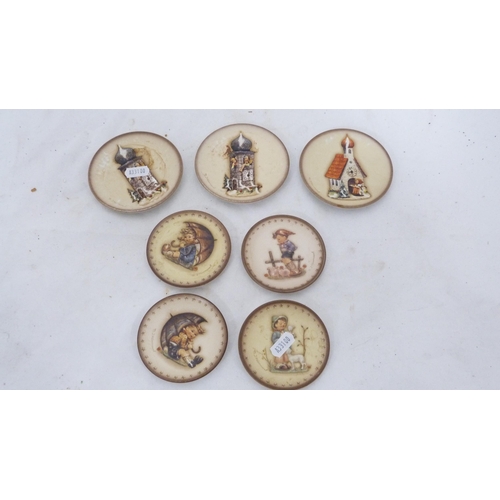 50 - Group of assorted Goebel Hummel figures and pin dishes.