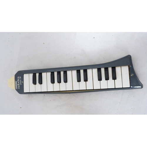 56 - Hohner 26 melodica, cased.