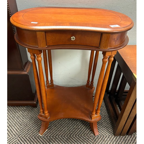 529 - Side table with fitted drawer