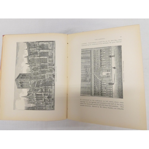 127 - WARD, LOCK & CO. (Pubs).  Our National Cathedrals, Their History & Architecture. 3... 
