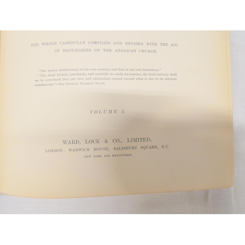 127 - WARD, LOCK & CO. (Pubs).  Our National Cathedrals, Their History & Architecture. 3... 