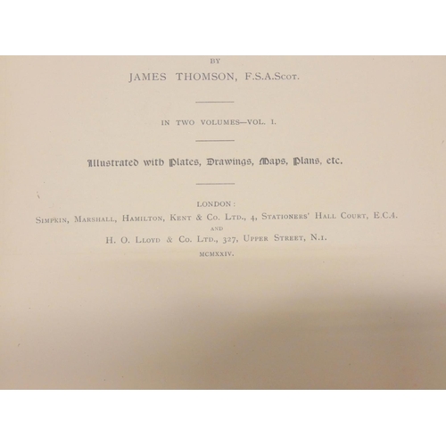 130 - THOMSON JAMES.  A Great Free City, The Book of Silchester. 2 vols. Signed ltd. ed. no. 22 ... 