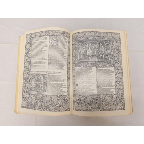 140 - CHAUCER GEOFFREY.  Facsimile of the William Morris Kelmscott Chaucer, ed. by J. T. Winterich. F... 