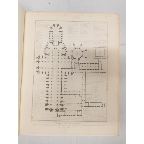 144 - NEALE JOHN PRESTON (Illus).  The History & Antiquities of Westminster Abbey. Eng. fron... 