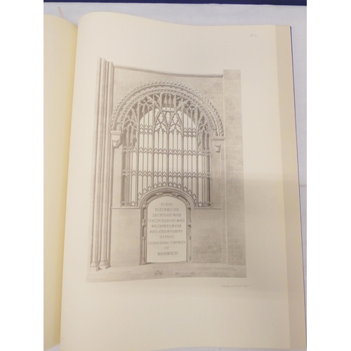 146 - GOULBURN EDWARD M.  The Ancient Sculptures in the Roof of Norwich Cathedral ... to which is added A ... 