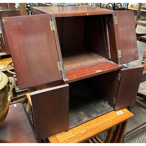 551 - Mahogany cabinet 54cm h