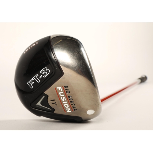 488 - Big Bertha fusion FT-3 10 degree driver with head over