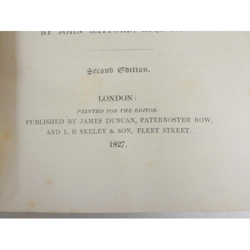 187 - BAYFORD JOHN (Ed).  Missionary Journal & Memoir of the Rev. Joseph Wolff, Missionary t... 