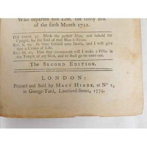 188 - EDMUNDSON WILLIAM.  A Journal of the Life, Travels, Sufferings & Labour of Love in the Works of ... 