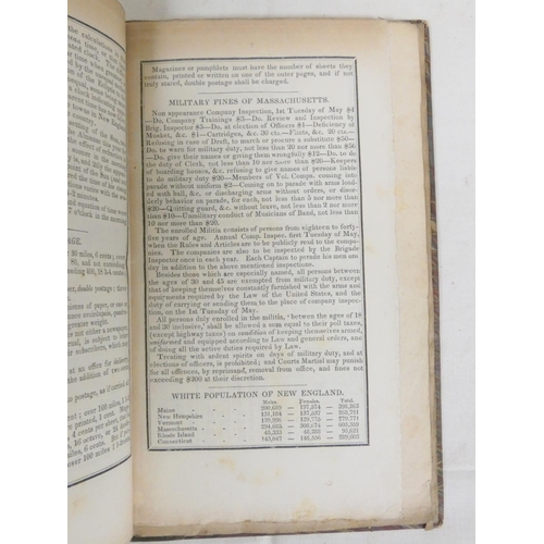 192 - FESSENDEN THOMAS G.  The New England Farmer's Almanac for the Year of Our Lord 1834. Eng. ... 